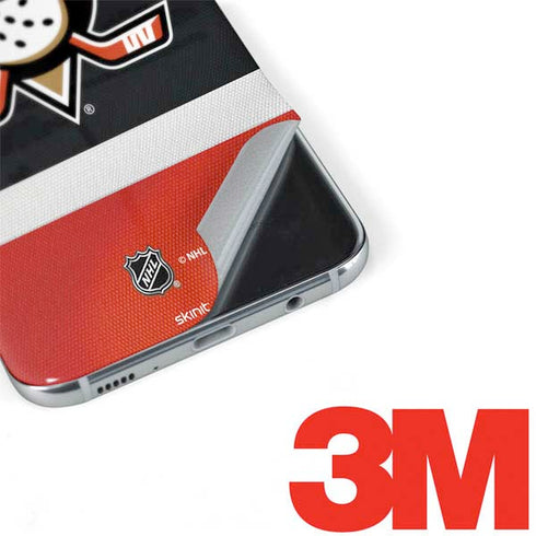 NHL Anaheim Ducks Jersey Galaxy S8 Plus Skin